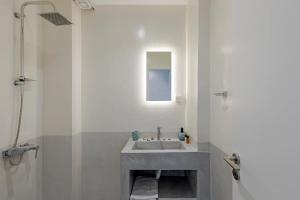 Kúpeľňa v ubytovaní Athenian Lofts