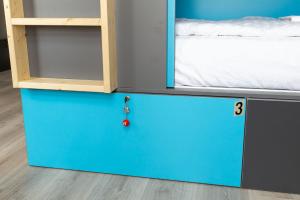 Letto o letti in una camera di Freinest Wien
