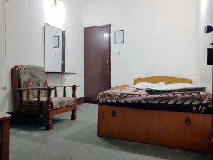 Voodi või voodid majutusasutuse Hotel Down Town toas