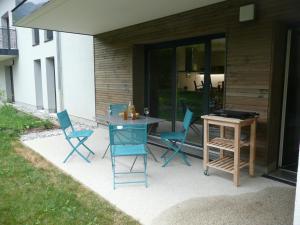 Patio nebo venkovní prostory v ubytování La Porte du Paradis
