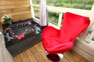 Setusvæði á Yilan Ya Lu Homestay