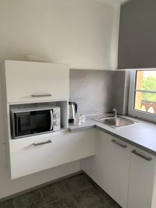 Köök või kööginurk majutusasutuses Penzion Apartmány Adamčík