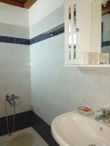 Koupelna v ubytování Hotel Mochlos