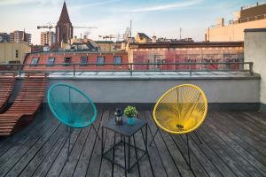 Balkón alebo terasa v ubytovaní RentPlanet - Studio Ruska