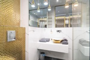 Kúpeľňa v ubytovaní RentPlanet - Studio Ruska