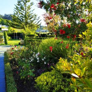 
Jardín al aire libre en Hotel Aguadoce - Louzao
