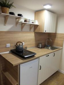 Kuchyňa alebo kuchynka v ubytovaní Apartamenty Milka