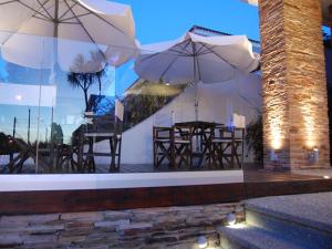 Патио или другая зона на открытом воздухе в Mercedes Rambla Hotel