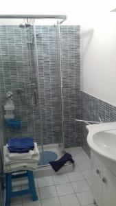 Koupelna v ubytování Locazioni Brevi La RosaViola GUEST ROOMS