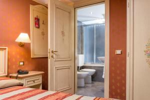 Salle de bains dans l'établissement Hotel Conterie