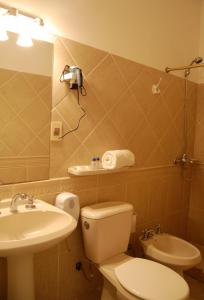 Ванная комната в Mercedes Rambla Hotel