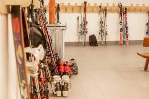 Fitness centrum a/nebo fitness zařízení v ubytování Montivas Lodge