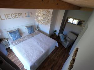 Katil atau katil-katil dalam bilik di Apartment Schellenberg 20