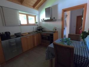 Cuisine ou kitchenette dans l'établissement Apartment Schellenberg 20