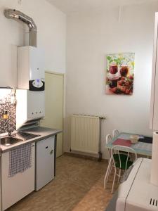 A kitchen or kitchenette at Urania Még 8 kép