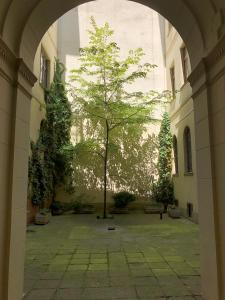 A garden outside Urania