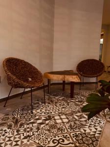 Posezení v ubytování Hotel Muyu Tulum