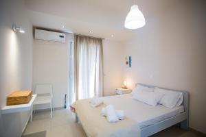 Postel nebo postele na pokoji v ubytování Hill House
