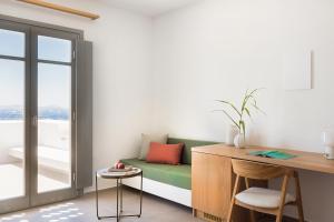 Posezení v ubytování Mykonos Soul Luxury Suites