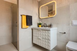 A bathroom at Apartments Dream in Arena 2 Pula Center FREE PARKING