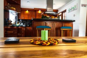 Kuhinja ili čajna kuhinja u objektu Nibiru Hostel