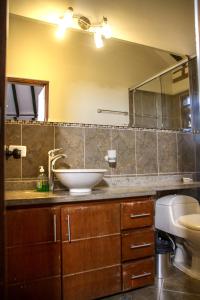 Kupatilo u objektu Nibiru Hostel
