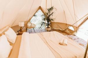 Cama ou camas em um quarto em Dreamsea Mediterranean Camp