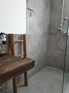 Koupelna v ubytování Casa Vierthaler