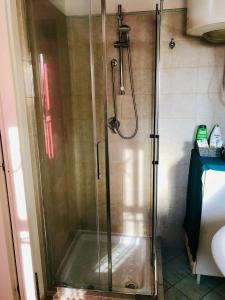 Kúpeľňa v ubytovaní Casa Sikania