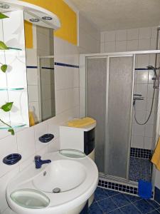 ห้องน้ำของ Geräumige