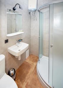 Koupelna v ubytování Tikhaya Gavan Hotel