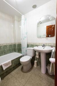 Kúpeľňa v ubytovaní Hostal O Camouco