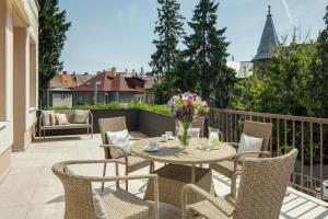 Balkón nebo terasa v ubytování Mamaison Residence Sulekova Bratislava
