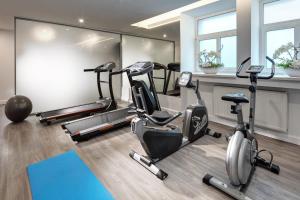 Fitness centrum a/nebo fitness zařízení v ubytování Mamaison Residence Sulekova Bratislava