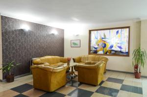 O zonă de relaxare la Garni Hotel Lake