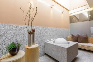 Posezení v ubytování Hotel Vier Jahreszeiten