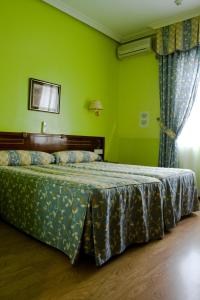 Postel nebo postele na pokoji v ubytování Hostal Centro Sol Madrid