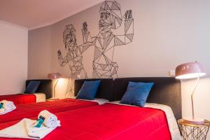 Ένα ή περισσότερα κρεβάτια σε δωμάτιο στο In Barcelos Hostel & Guest House