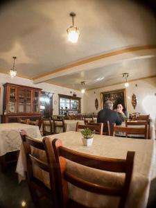 En restaurang eller annat matställe på Pousada do Chafariz