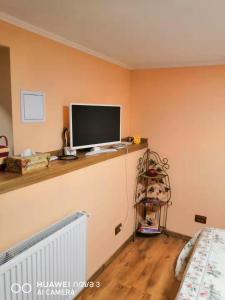 TV a/nebo společenská místnost v ubytování Cozy central apartment in Cluj Napoca