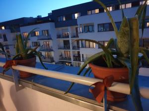 Balkón alebo terasa v ubytovaní Apartament Reda
