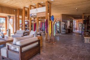 Χώρος καθιστικού στο Hotel Cumbres San Pedro de Atacama