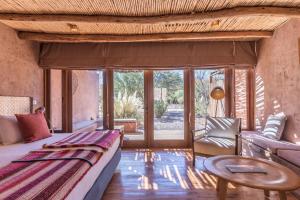 Χώρος καθιστικού στο Hotel Cumbres San Pedro de Atacama