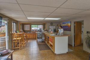 Kuhinja oz. manjša kuhinja v nastanitvi Rustic Inn