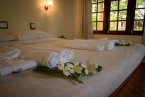 Katil atau katil-katil dalam bilik di Ruby True Hotel