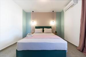 Ένα ή περισσότερα κρεβάτια σε δωμάτιο στο Villa Elia +42 φωτογραφίες