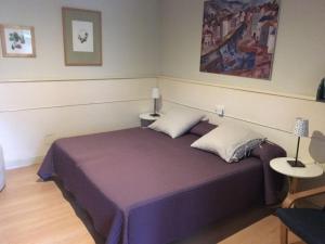 Postel nebo postele na pokoji v ubytování Apartamentos del Norte