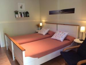 Postel nebo postele na pokoji v ubytování Apartamentos del Norte