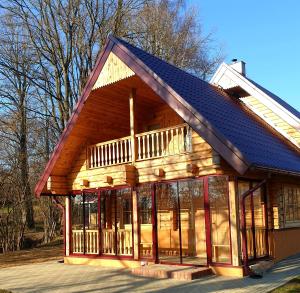 The building in which the holiday home is located