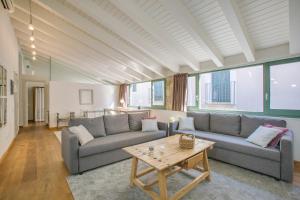 Posezení v ubytování Apartaments Catedral – Baltack Homes